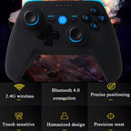 CX-X1 2.4GHz + Bluetooth 4.0 Wireless Game Controller Handle For Android / iOS / PC / PS3