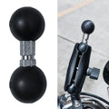 Industrial Instrument Bracket Locomotive Rubber Fixed Double Ball Adapter