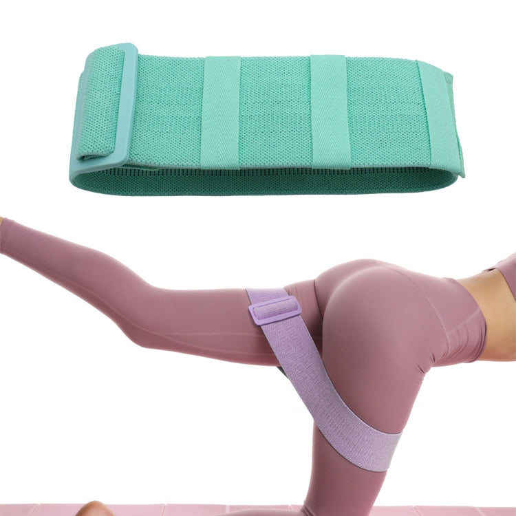 LD-3606 Adjustable Non-Slip Yoga Belt Thickening Tension Belt — Blue