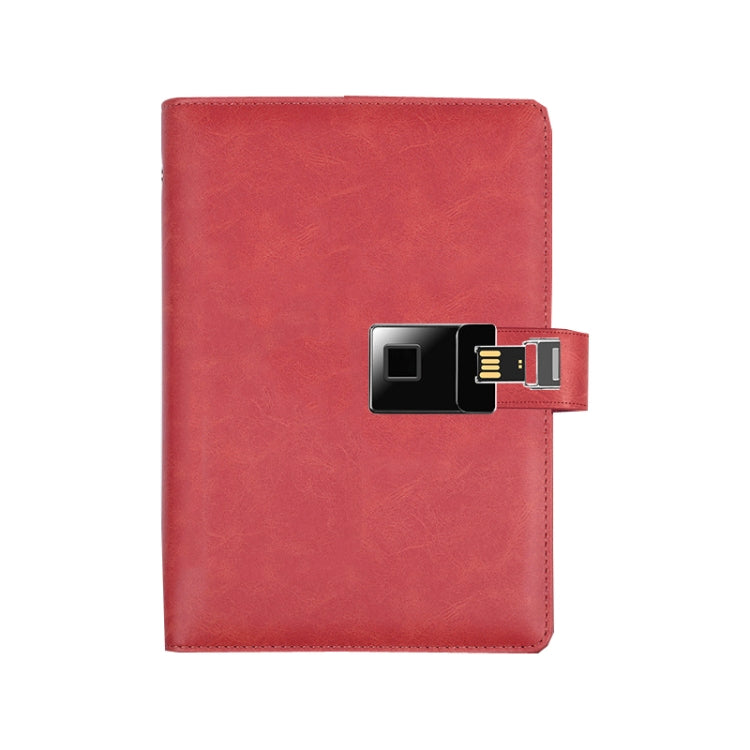 A5 Multi-Function Fingerprint Unlocking Notebook Can Record 10 Fingerprints