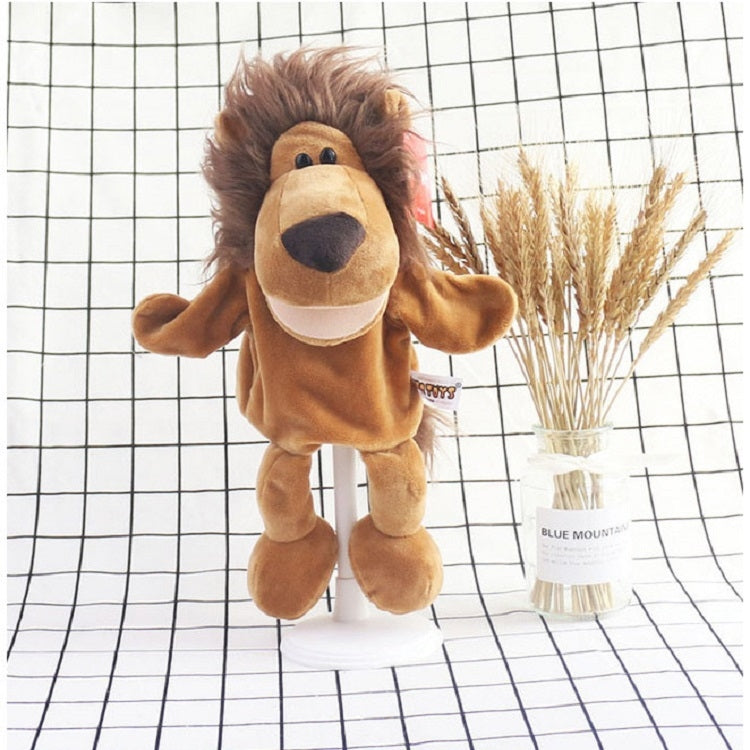 Toddler Cartoon Animal Plush Hand Puppet Toy Parent-Child Storytelling Props