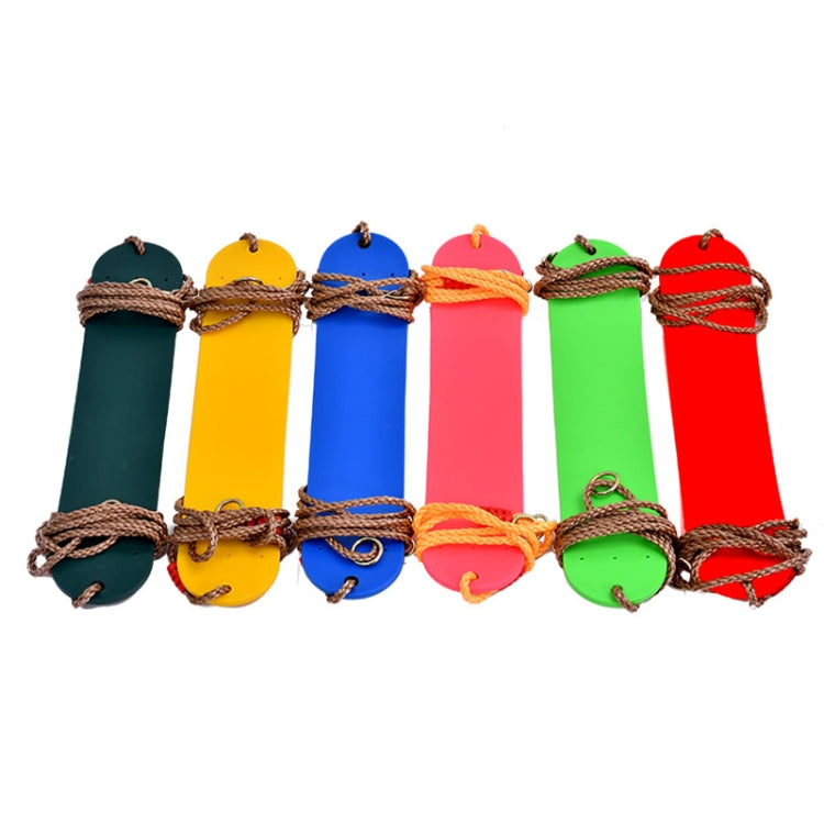 Indoor And Outdoor Sports Children Swing EVA Soft Board Swing, Random Color Delivery