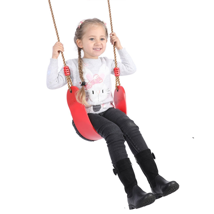 Indoor And Outdoor Sports Children Swing EVA Soft Board Swing, Random Color Delivery