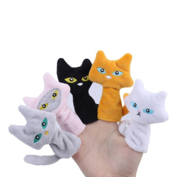 Animal Finger Dolls Plush Toys For Preschool Education — 5 PCS/Set Dinosaur