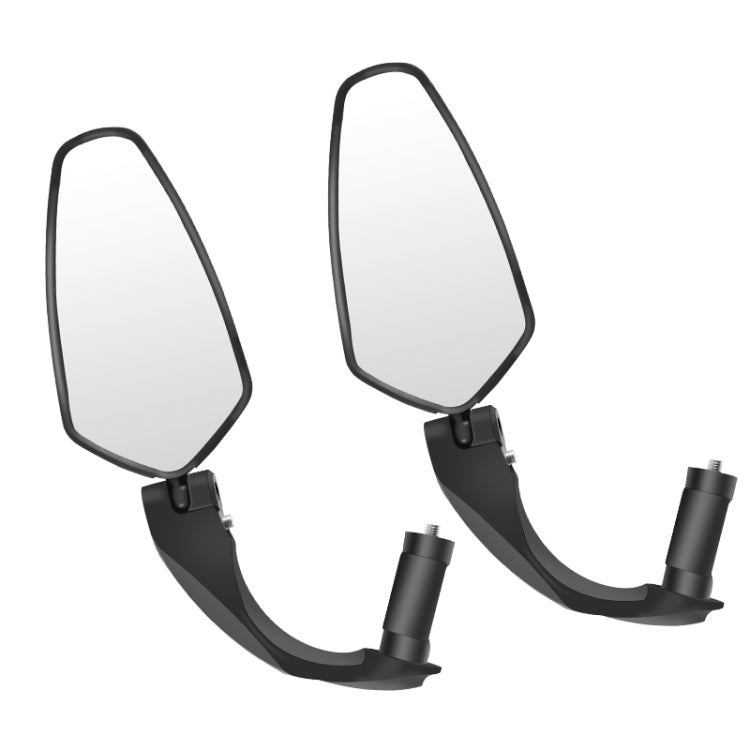 1 Pair WEST BIKING Bicycle Rearview Mirror Adjustable Mirror Mountain Bike Foldable Rearview Mirror — Long