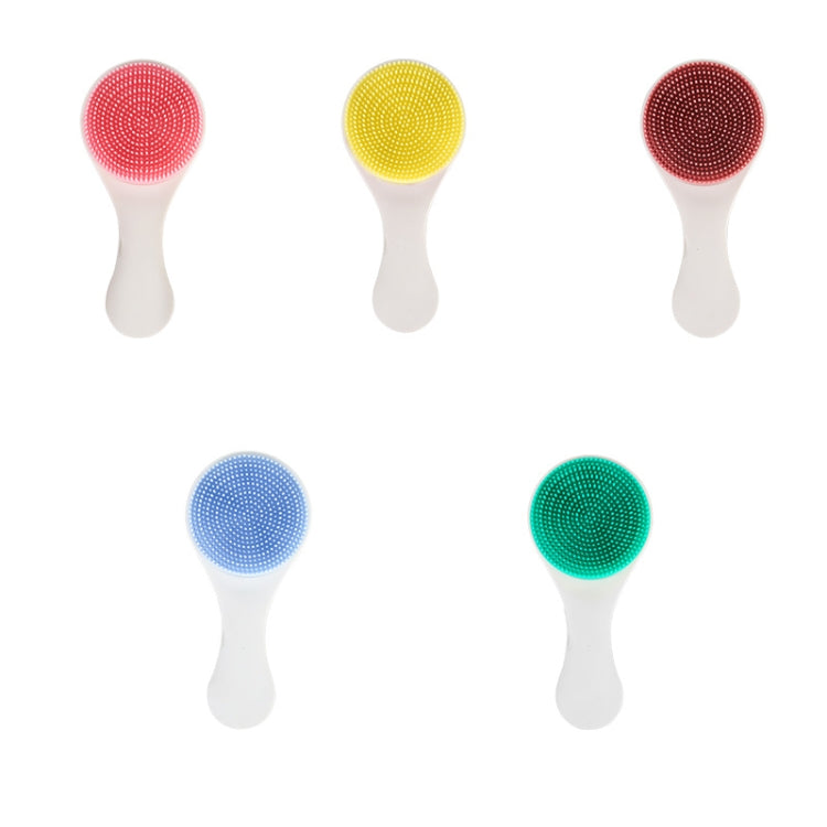 Baby Silicone Shower Massage Brush Multifunctional Shampoo Brush with Comb