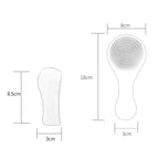 Baby Silicone Shower Massage Brush Multifunctional Shampoo Brush with Comb