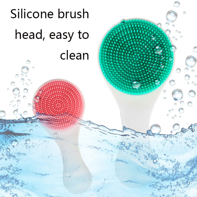 Baby Silicone Shower Massage Brush Multifunctional Shampoo Brush with Comb
