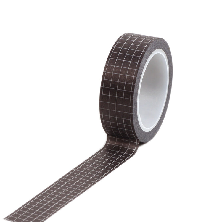 Simple Manual Decorative Stickers Plaid Material Tape