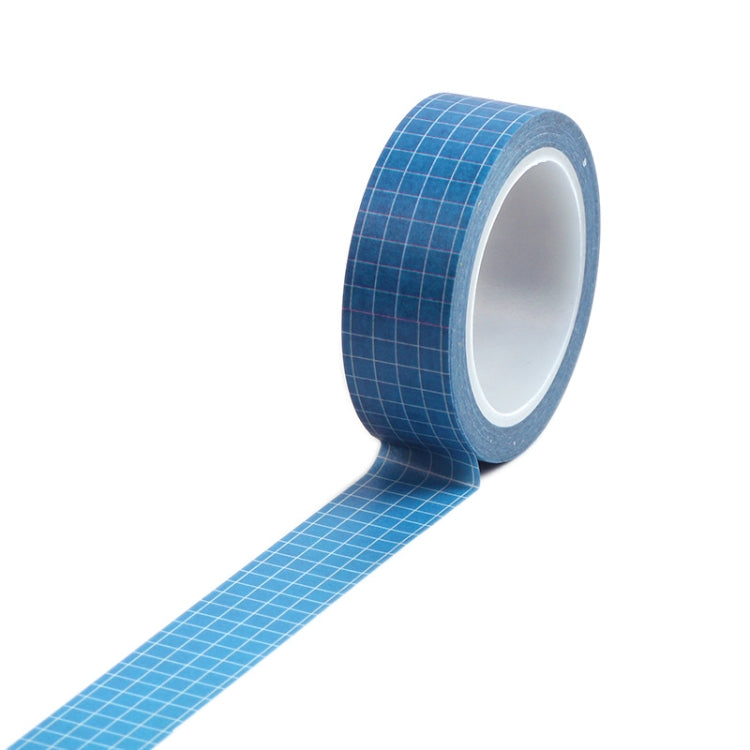 Simple Manual Decorative Stickers Plaid Material Tape