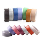 Simple Manual Decorative Stickers Plaid Material Tape — FG-14