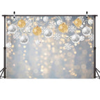 2.1m X 1.5m Christmas Ball Snowflake Party Decorative Photography Background