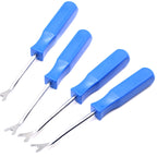 Car Door Claw Nail Remover Interior Trim Plate Buckle Tool Glue Screwdriver, 4 PCS