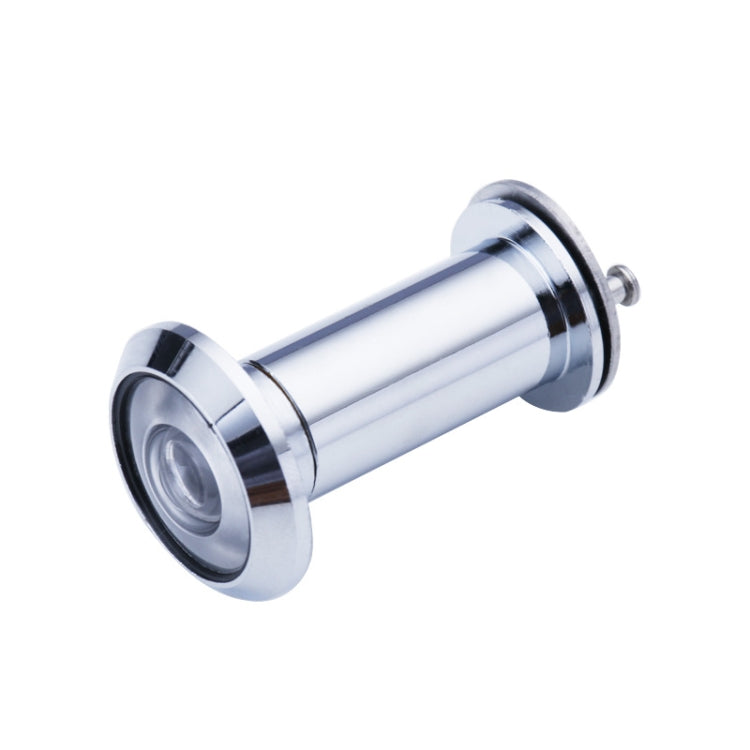 2 PCS Security Door Cat Eye HD Glass Lens 200 Degrees Wide-Angle Anti-Tiny Hotel Door Eye — 16mm Black