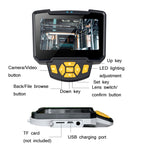 Industrial Dual-Lens Endoscope HD Handheld Screen Pipe Car Inspection Tool