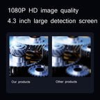 Industrial Dual-Lens Endoscope HD Handheld Screen Pipe Car Inspection Tool
