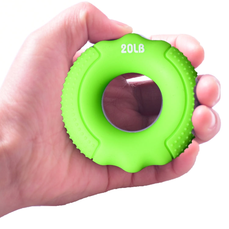 Silicone Gripper Finger Exercise Grip Ring, Specification: 60LB(Dot Orange)