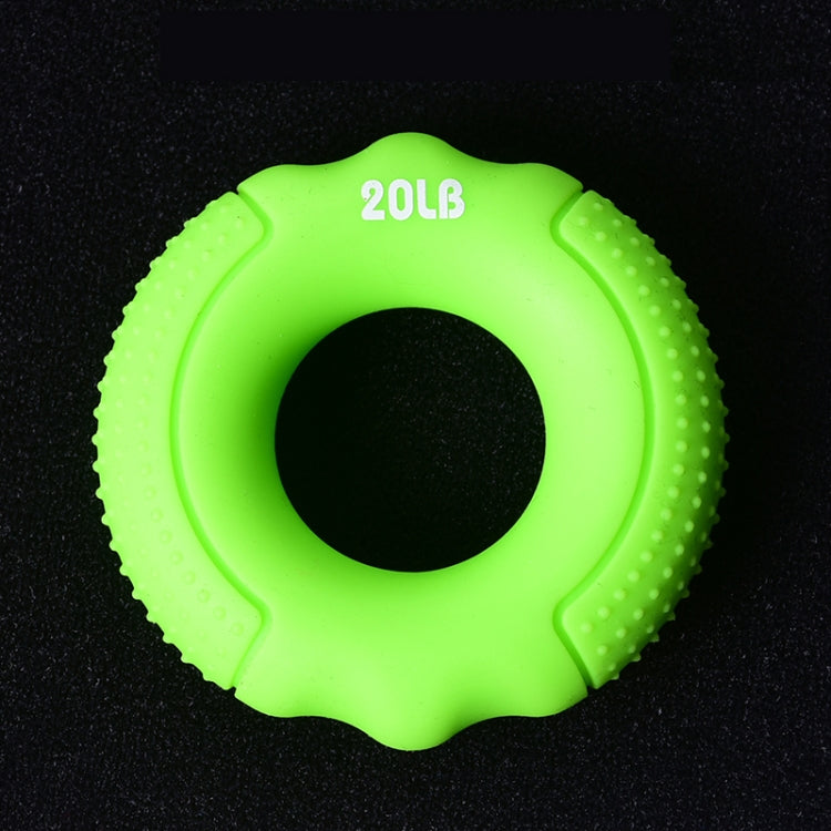 Silicone Gripper Finger Exercise Grip Ring, Specification: 60LB(Dot Orange)