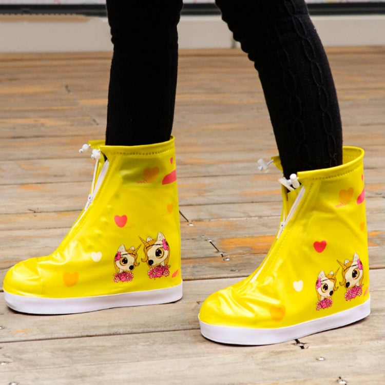 905-A Children Rainy Day Cartoon Pattern Waterproof Shoe Cover — view 24