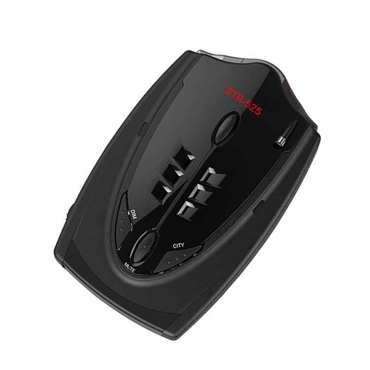 STR525 Electronic Dog Flow Measurement Early Warning Vehicle Automobile Detection Instrument Vehicle Speaker Support English / Russian