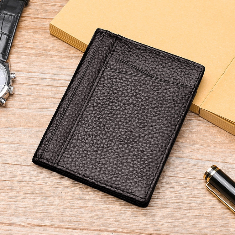Defense RFID Bag Multi-Card ID Card Bag — Dark Brown