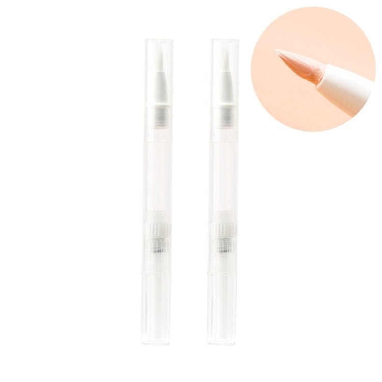 2pcs Liquid Foundation Small Sample Refilling Pen Travel Portable Rotary Vacuum Refilling Bottle