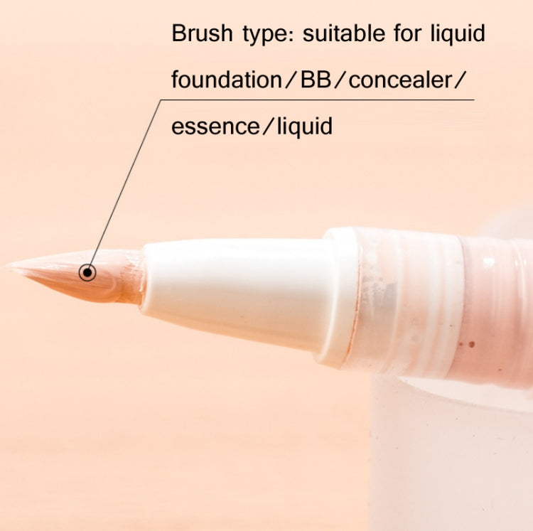 2pcs Liquid Foundation Small Sample Refilling Pen Travel Portable Rotary Vacuum Refilling Bottle
