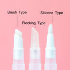 2pcs Liquid Foundation Small Sample Refilling Pen Travel Portable Rotary Vacuum Refilling Bottle