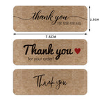 10 Rolls Rectangular Sealing Sticker Label Sticker — F108