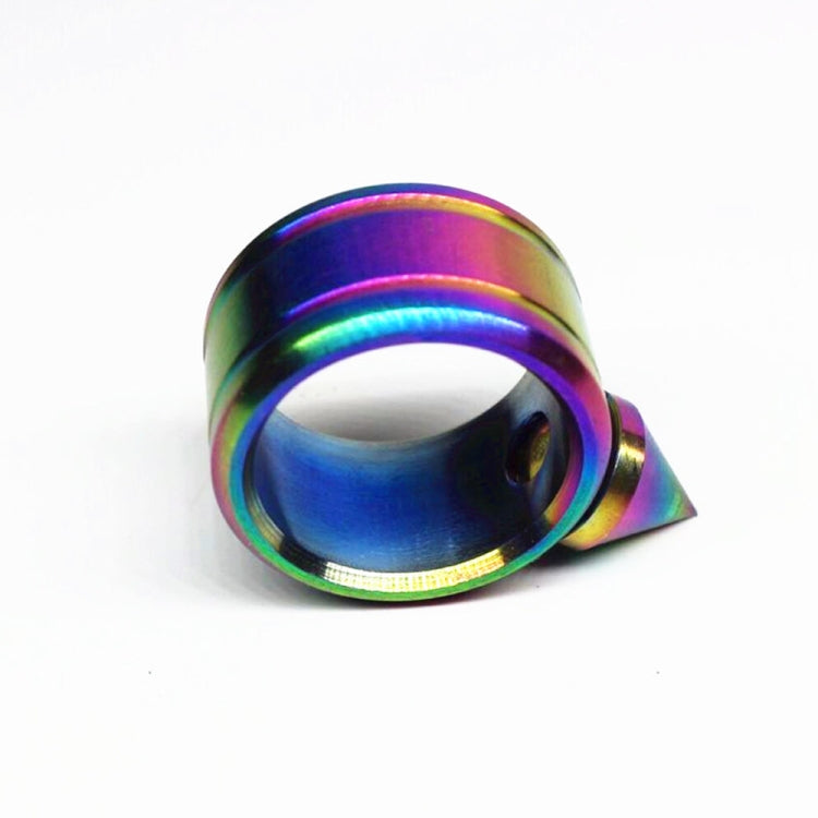 2 PCS Stainless Steel Self-Defense Ring Outdoor EDC Personal Protection Tool — view 3