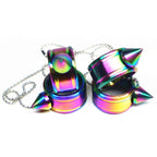 2 PCS Stainless Steel Self-Defense Ring Outdoor EDC Personal Protection Tool — view 4