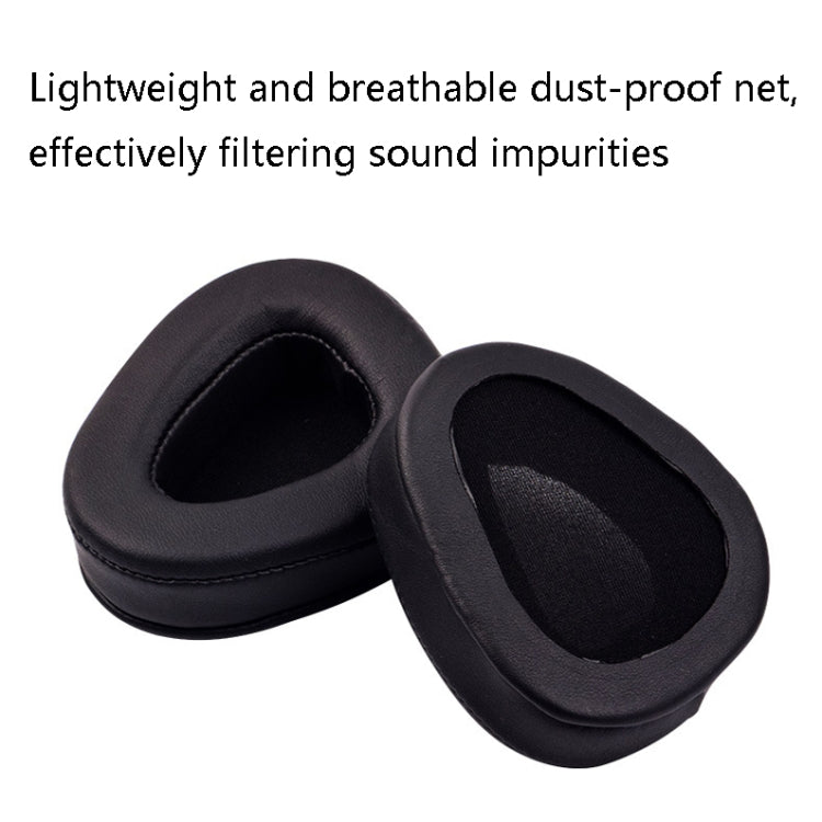 1 Pairs Headphone Sponge Leather Earmuffs For Skullcandy Aviator 2