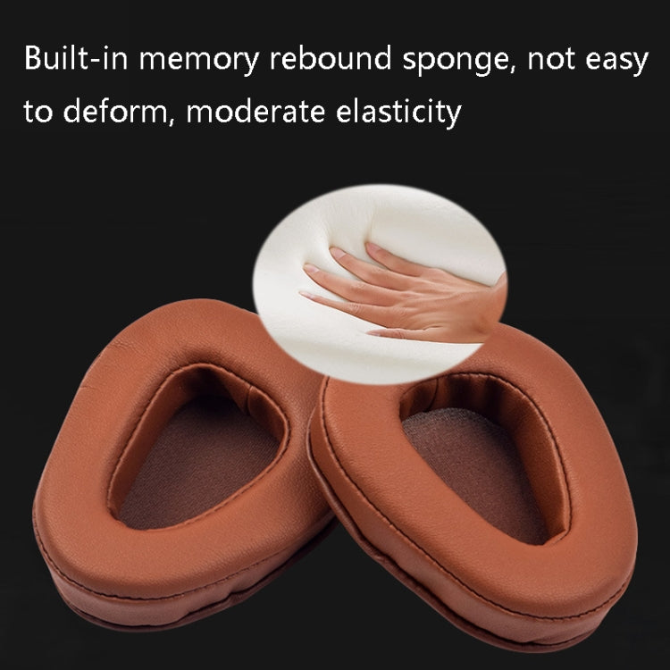 1 Pairs Headphone Sponge Leather Earmuffs For Skullcandy Aviator 2