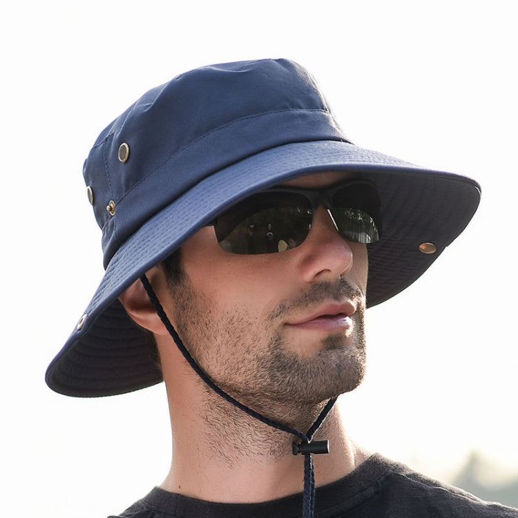 Outdoor Sun Hat Hiking Big Brim Breathable Sunscreen Fisherman Hat