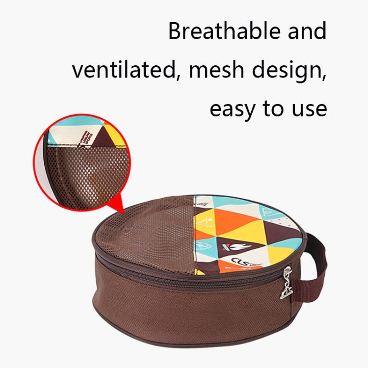 CLS Outdoor Stainless Steel Tableware Portable Camping Dinner Bowl Plate Kit