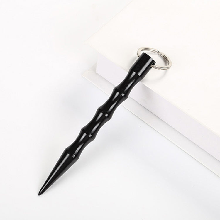 Outdoor Anti-Wolf Supplies Equipment Pen Stick With Key Ring — Purple