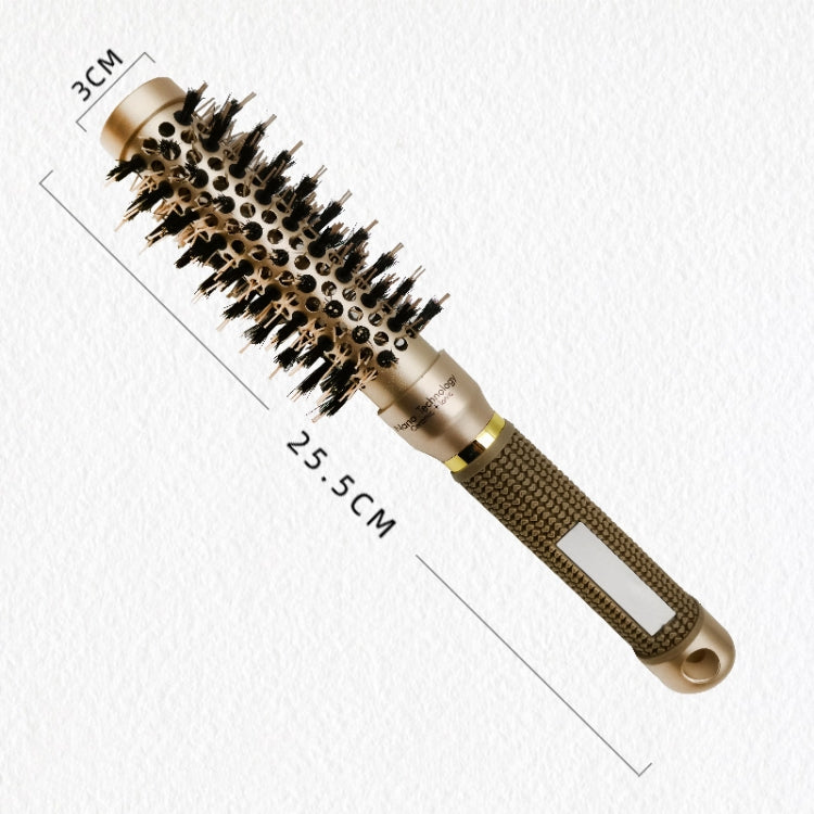 High Temperature Resistant Ceramic Bristles Roller Comb Nylon Needle Cylinder Curling Comb — 25