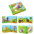 3 PCS EVA Fun Bath Book For Infants Children Playing In Water Early Education Cloth Book Bath Toy