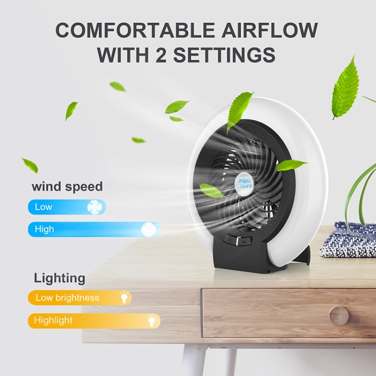 TW-8003 Outdoor Camping Light Rechargeable Camping Portable Fan — view 3