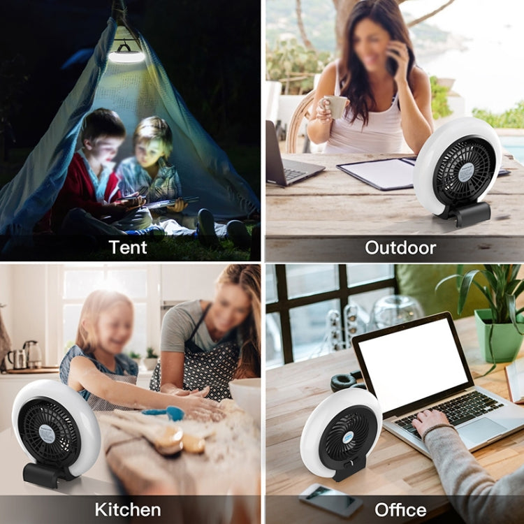 TW-8003 Outdoor Camping Light Rechargeable Camping Portable Fan — view 6
