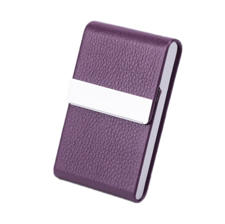 Advertising Business Card Case Business Practical Craft Gift — Purple
