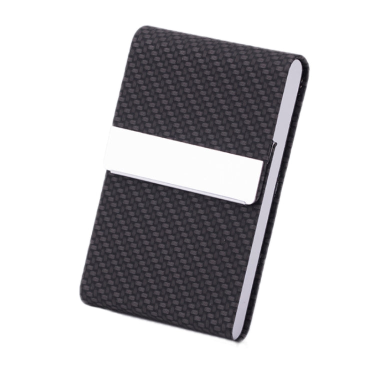 Advertising Business Card Case Business Practical Craft Gift — Woven Black