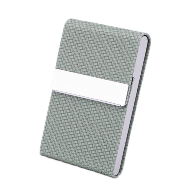 Advertising Business Card Case Business Practical Craft Gift — Woven Green