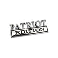 2 PCS Patriot Edition Metal Leaf Board Car Stickers Back Tail Box Label