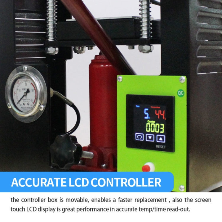 AP2047 Manual Hydraulic Rosin Machine Heat Press Machine, EU Plug