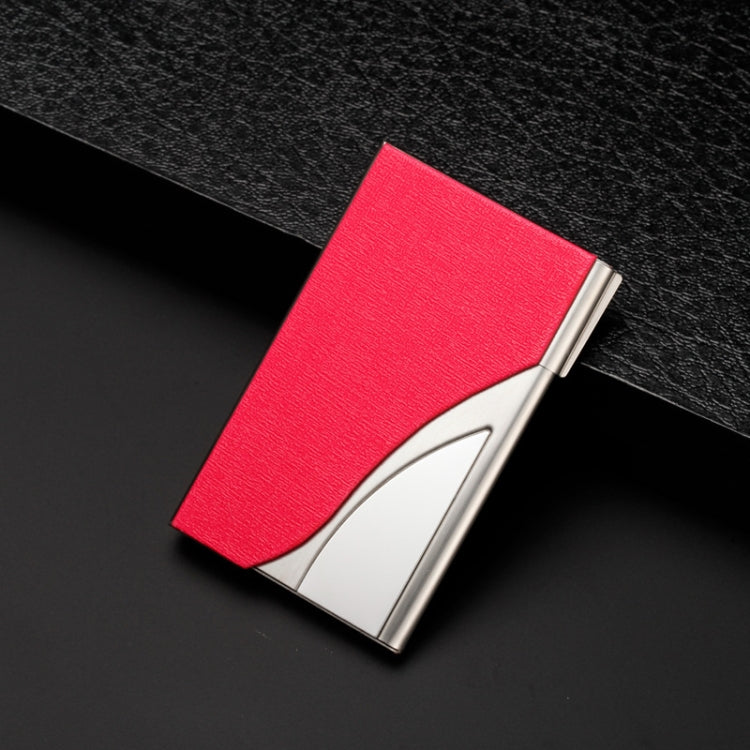 Male And Female Business Large-Capacity Stainless Steel Business Card Case — Oracle Rose