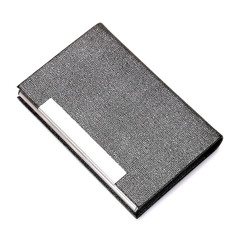 Stainless Steel Business Card Holder — White