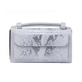 Ladies Snake Sequins Print Wrist Bag Multifunctional Chain One-Shoulder Diagonal Wallet