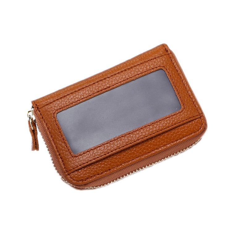 Business Multi-Position Zipper Organ Card Holder — Rough