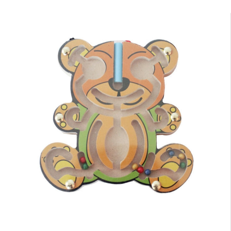 3 PCS Magnetic Ball Maze Children Early Education Intellectual Toys — Small Bear